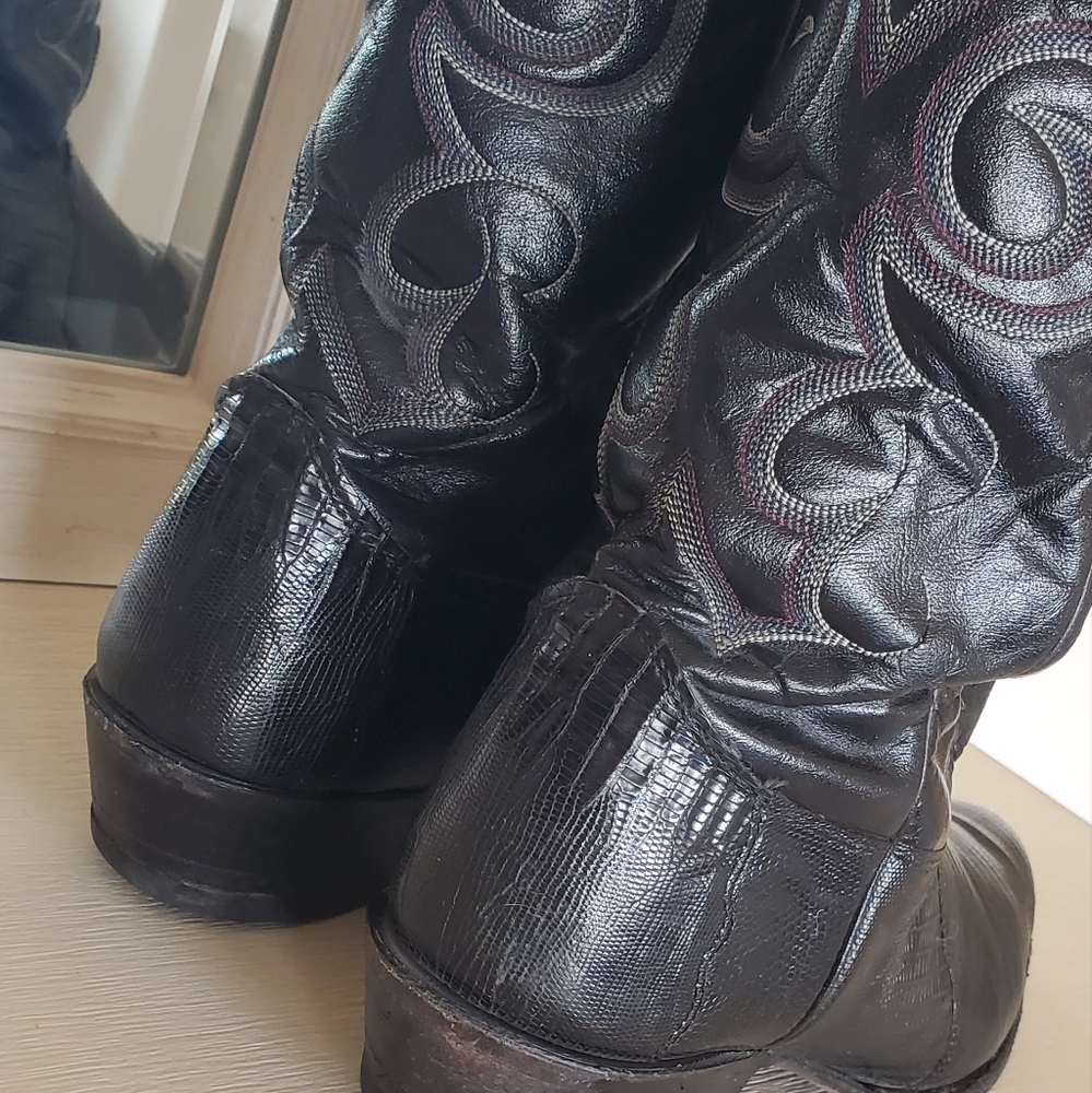 NOCONA COWBOY BOOTS SZ 9.5 - Picture 10 of 14